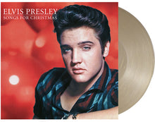 Cargar imagen en el visor de la galería, Elvis Presley - Songs For Christmas (Crystal Clear & Solid Gold Vinyl)