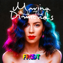 Cargar imagen en el visor de la galería, Marina & The Diamonds - Froot (10th Anniversary Edition, Ecorecord, Red Translucent Vinyl)