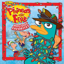 Cargar imagen en el visor de la galería, Various Artists - Phineas And Ferb: Holiday Favorites (Translucent Emerald Green Vinyl)
