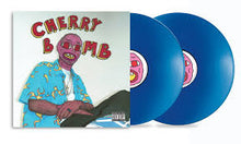 Cargar imagen en el visor de la galería, Tyler The Creator - Cherry Bomb (Blue Translucent Vinyl, Mask Cover)