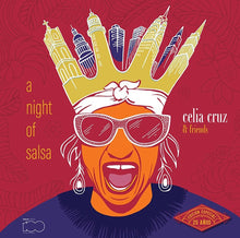 Cargar imagen en el visor de la galería, Celia Cruz - Night Of Salsa (25th Anniversary Edition/Magenta Splatter Vinyl)