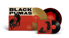 Cargar imagen en el visor de la galería, Black Pumas - Black Pumas (Deluxe Edition. Gold, Black & Red Splatter Vinyl)