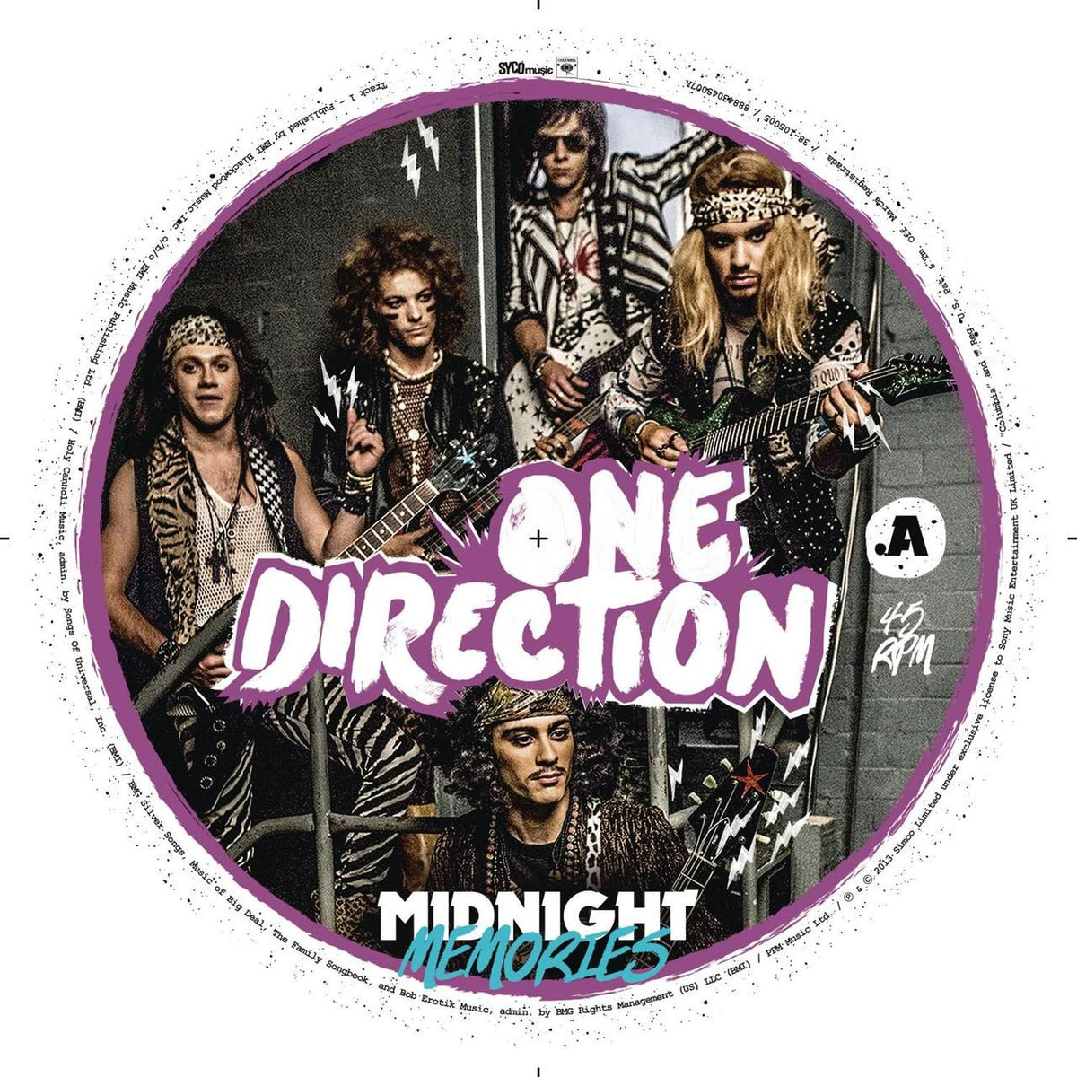 One Direction Midnight Memories ピクチャー盤7\