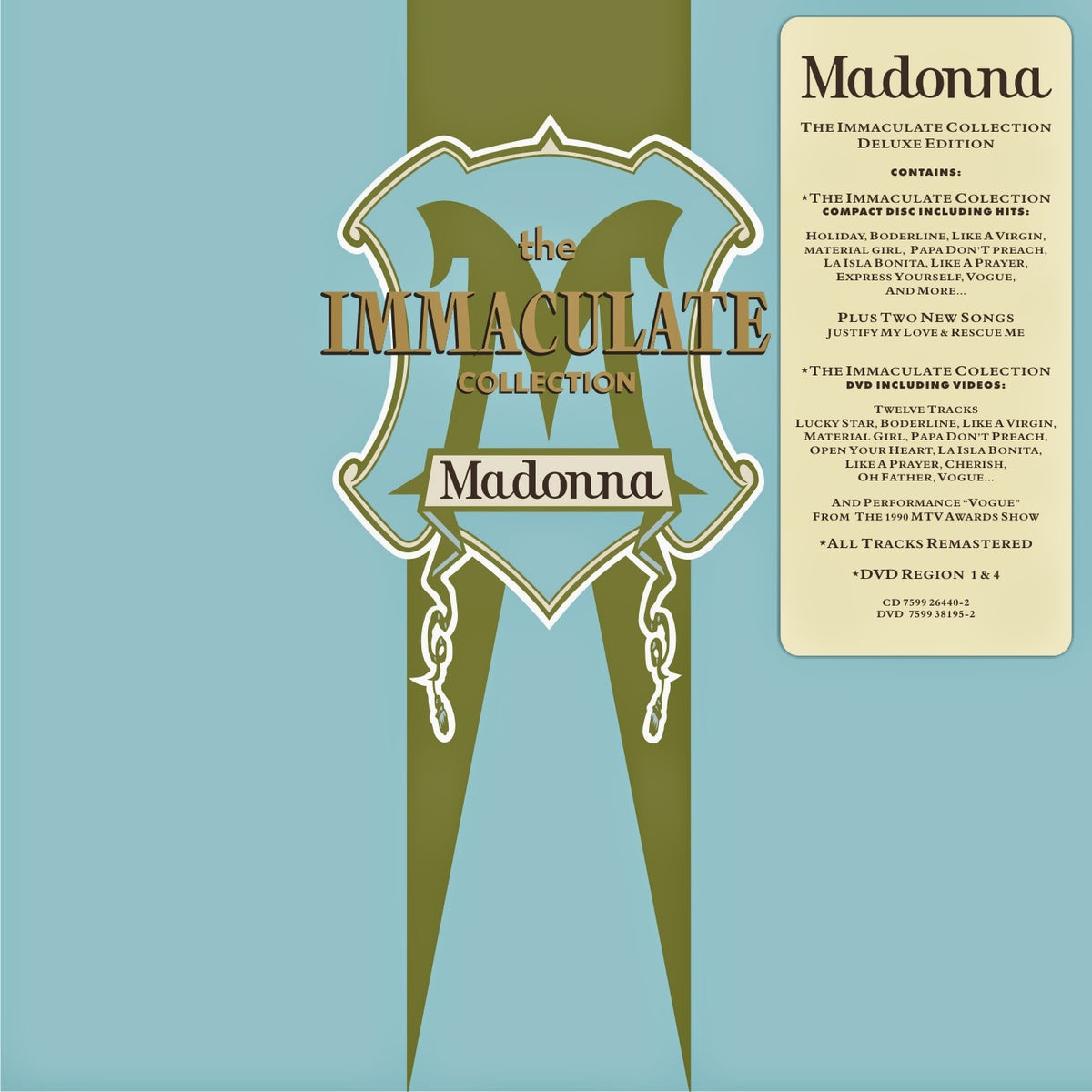 Madonna - The Immaculate Collection – Longplay