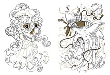 Cargar imagen en el visor de la galería, Oliver Munden - The Tattoo Coloring Book: Coloring Book