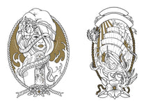 Cargar imagen en el visor de la galería, Oliver Munden - The Tattoo Coloring Book: Coloring Book