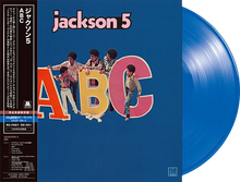 Cargar imagen en el visor de la galería, The Jackson 5 - ABC (Japanese Limited Edition) (Clear Blue Vinyl)
