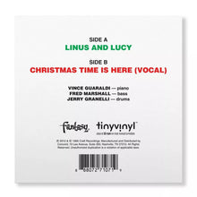 Cargar imagen en el visor de la galería, Vince Guaraldi Trio: A Charlie Brown Christmas - Linus &amp; Lucy/Christmas Time Is Here

