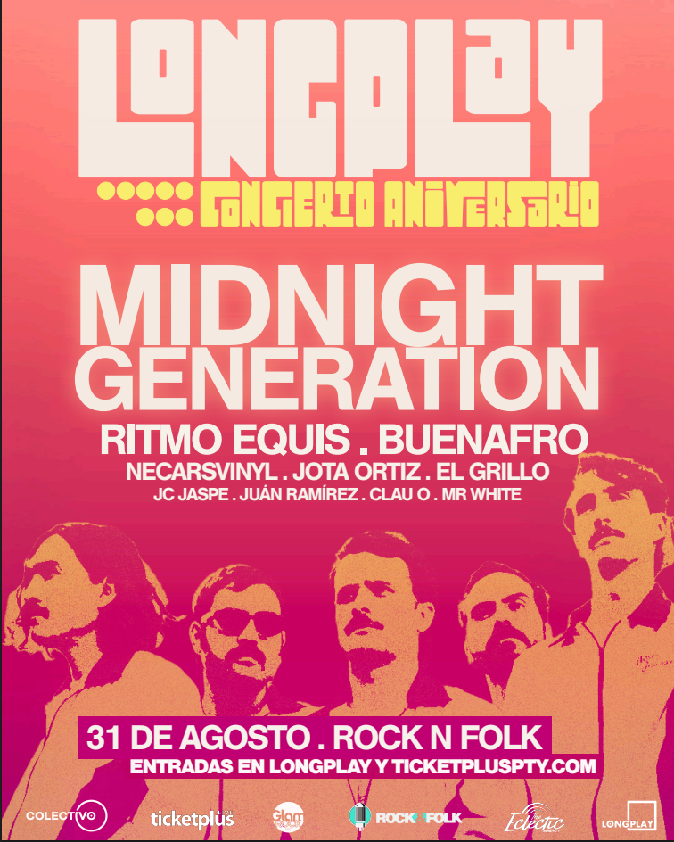 Entrada Midnight Generation - Concierto 8vo Aniversario Longplay