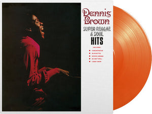 Dennis Brown - Super Reggae & Soul Hits (Limited Orange Colored Vinyl)