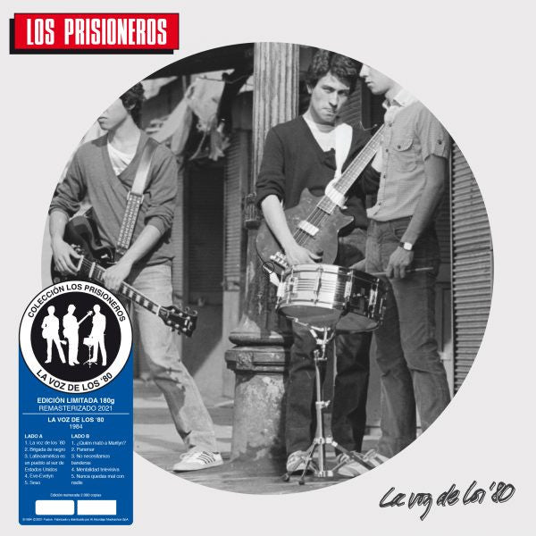 Los Prisioneros - La Voz De Los '80 (Edición Limitada Numerada) (Picture Disc)