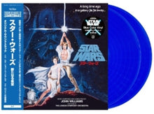 Cargar imagen en el visor de la galería, John Williams &amp; The London Symphony Orchestra - Star Wars: Episode IV A New Hope (Original Soundtrack) (Japanese Pressing) (Blue Vinyl)
