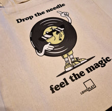 Cargar imagen en el visor de la galería, Tote Bag Longplay - Drop The Needle Feel The Magic
