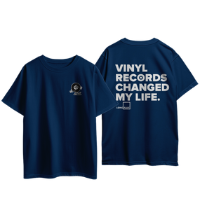 T-Shirt Vinyl Records Changed My Life (Cool Blue)