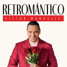 Cargar imagen en el visor de la galería, Víctor Manuelle - Retromántico (Translucent Ruby Vinyl)
