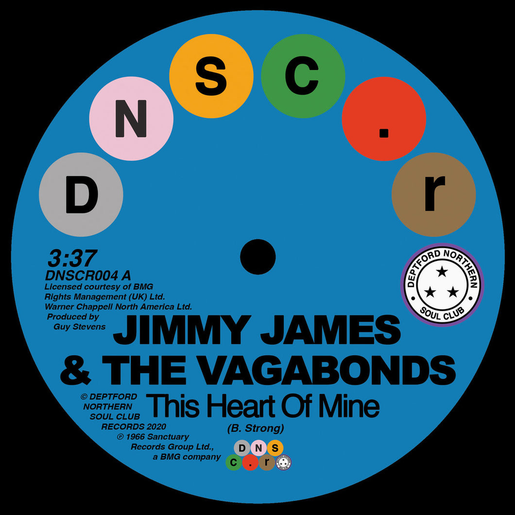 Jimmy James & The Vagabonds / Sonya Spence – This Heart Of Mine / Let Love Flow On