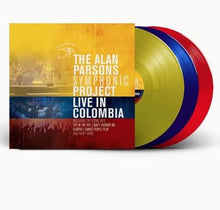 Cargar imagen en el visor de la galería, The Alan Parsons Symphonic Project - Live In Colombia (Yellow, Blue &amp; Red Vinyl)
