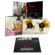 Cargar imagen en el visor de la galería, Cliff Martinez - Drive Original Motion Picture Soundtrack (15th Anniversary Edition) (Clear &amp; Gold Splatter Vinyl)
