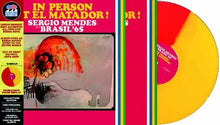 Cargar imagen en el visor de la galería, Sergio Mendes &amp; Brasil '65 - In Person At El Matador (Red &amp; Yellow Vinyl)
