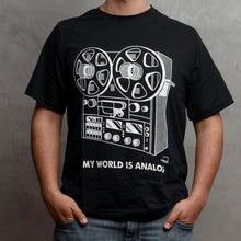 Cargar imagen en el visor de la galería, T-Shirt My World Is Analog
