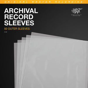MoFi - Archival Record Outer Sleeves 12" (50 unidades)