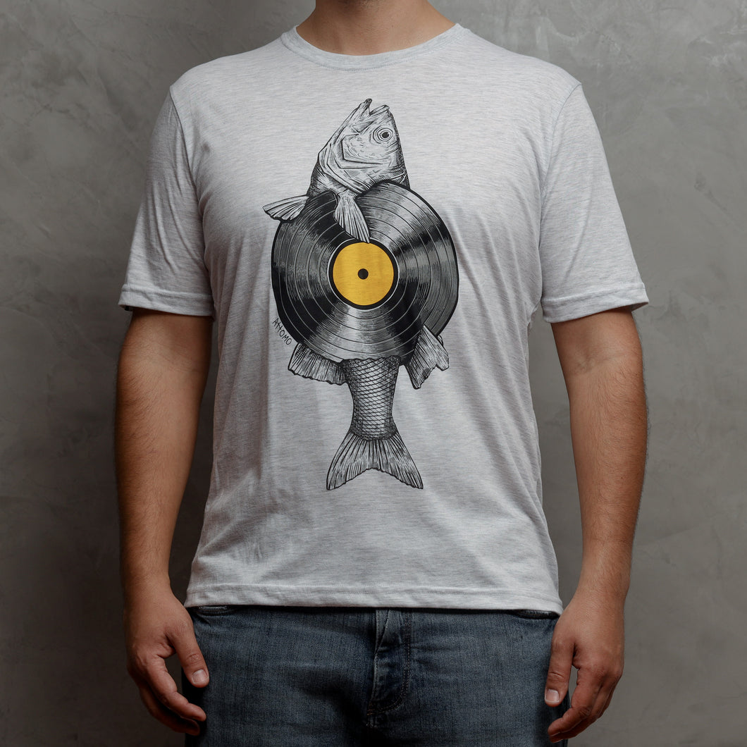 T-Shirt Fish & Records