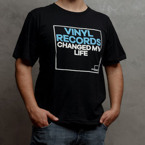 T-Shirt Vinyl Records Changed My Life