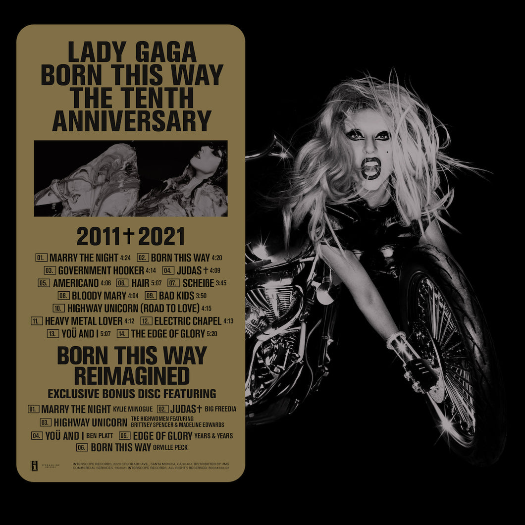 Lady Gaga - Born This Way The Tenth Anniversary (3 LP)