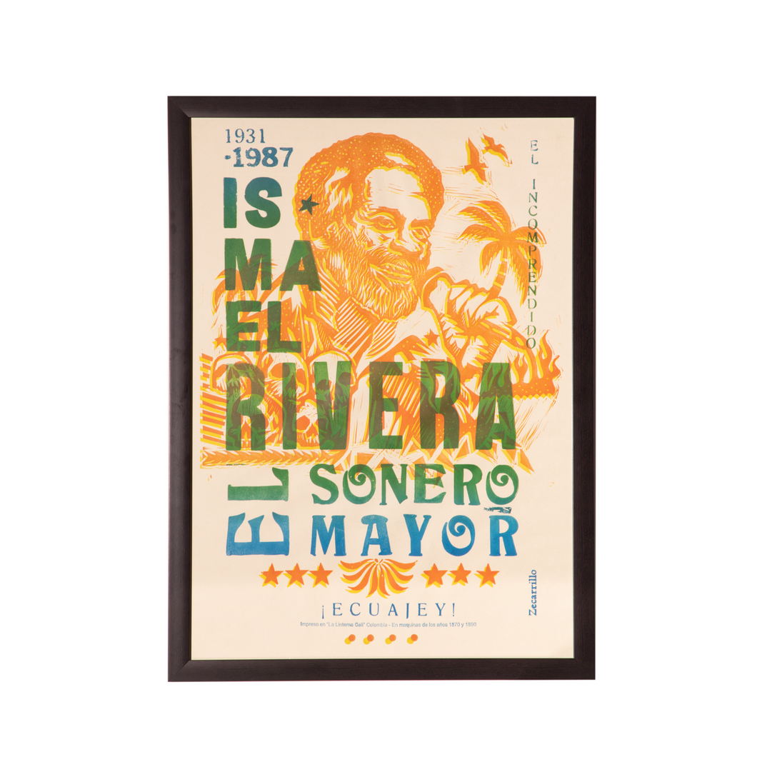 Poster La Linterna - Ismael Rivera: El Soner Mayor (Enmarcado)