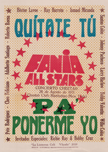 Poster La Linterna - Fania: Quítate Tú (Sin Enmarcar)